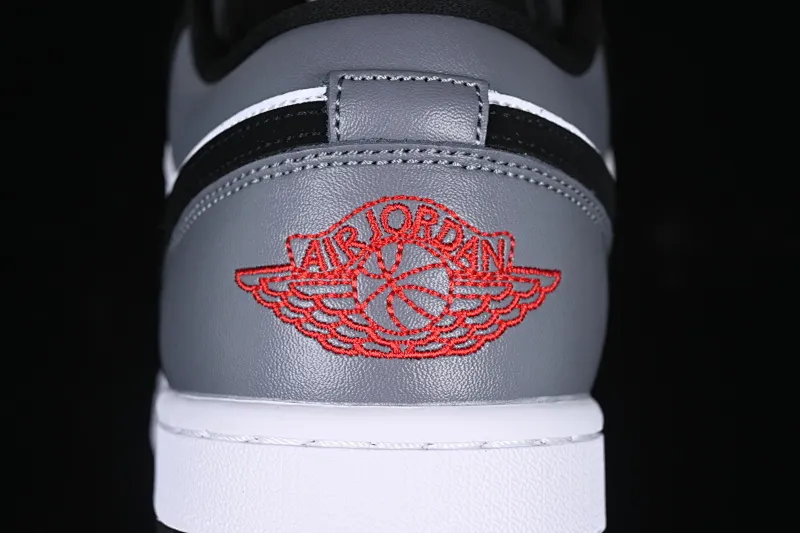 All categories Air Jordan Jordan series basketball shoes Air Jordan 1 Low Air Jordan 1 Low AJ1 Joe 1 gray white black hook low-top cultural casual sneakers HF3148-106